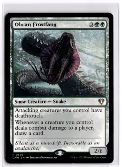 Ohran Frostfang Commander Masters 309 LP x1 MTG Magic: the Gathering - Image 1