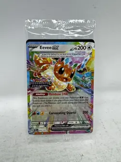 Pokemon TCG Prismatic Evolutions Eevee 075/131 Stamped Surprise Box Promo Sealed - Image 3