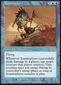 MTG magic cards 1x Somnophore Urza's Saga Light Play, English - Image 1