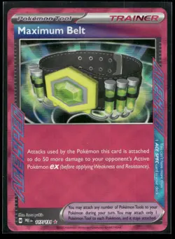 Maximum Belt 117/131 Holo Prismatic Evolutions NM/M Pokemon - Image 1