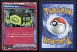 Maximum Belt 117/131 Holo Prismatic Evolutions NM/M Pokemon - Image 3