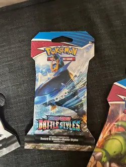 Pokemon Sword And Shield Battle Styles Sleeved Booster Pack (Random art) NEW - Image 5