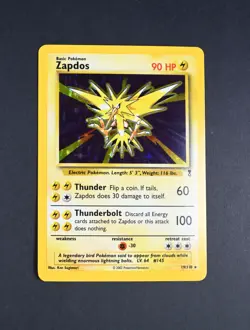 NM Zapdos 19/110 Holo Rare Legendary Collection Pokemon Card - Image 1
