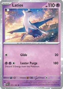 Latios - 073/182 - Cosmos Holo - Promo - Paradox Rift - Pokemon Card - NM - Image 1