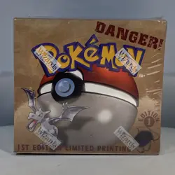 Pokemon TCG Fossil 1st Edition Sealed Booster Box Vintage English 🔥 - Image 1