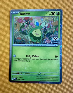 Pokemon TCG Budew 004/131 Premier Ball League Promo Southeast Asia Exclusive - Image 1