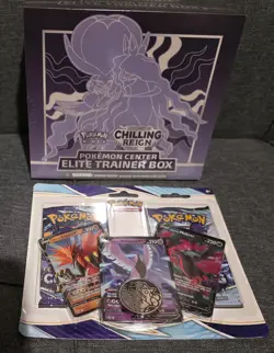 Pokemon Center Exclusive Chilling Reign ETB SEALED - Error ETB+ Forgiveness Pack - Image 1