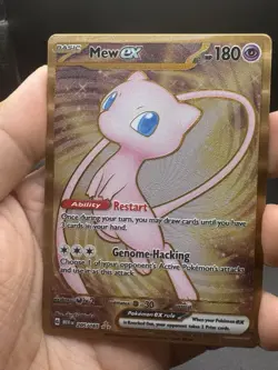 Mew ex - 205/165 - (Gold Metal) Pokemon Scarlet and Violet 151 LP - Image 5