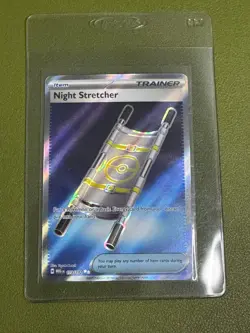 Night Stretcher Ultra Rare 173/132 Mega Evolution Pokemon English - Image 1