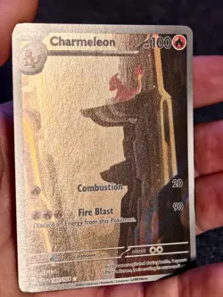 Pokemon TCG Charmeleon 169/165 Scarlet & Violet 151 IR Full Art Holo EN 2023 - Image 3