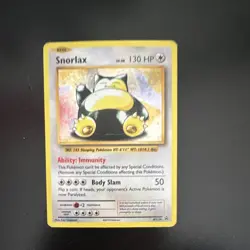Pokemon TCG Snorlax XY179 Holo Promo 2016 Card - Image 1