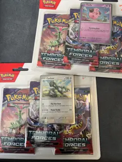 Pokemon TCG (1) Scarlet & Violet Temporal Forces - Blister Pack - Image 1