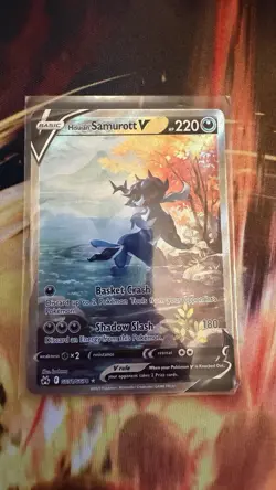 Pokemon Hisuian Samurott V GG51/GG70 Crown Zenith Galarian Gallery M Condition - Image 1