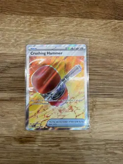 Pokemon TCG Crushing Hammer 105/084 Ultra Rare ME5: Pitch Black English M/NM - Image 1