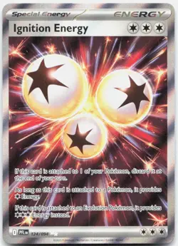 Ignition Energy 124/094 Ultra Rare Phantasmal Flames Pokemon Holo Near Mint - Image 1