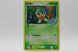 Pokemon 2006 EX Crystal Guardians Seedot #60/100 Reverse Holo Common vintages - Image 1