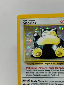 Snorlax Holo 11/64 Jungle Unlimited Pokemon WOTC Vintage 1999 Nintendo - Image 4