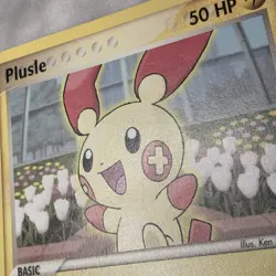 Plusle Pokemon TCG POP Series 1 013/017 Regular Common 2004 English Card - Image 2