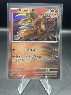 Pokemon Gouging Fire 038/191 Holo | Surging Sparks Ancient TCG EN 2024 | NM - Image 1