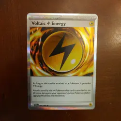Voltaic Lightning Energy Holo [NM] - ME05: Pitch Black 084/084 Pokemon TCG - Image 1