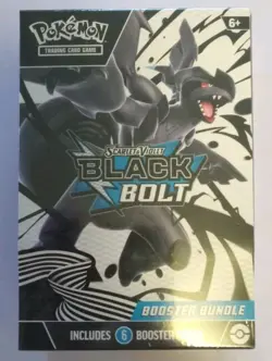 Pokemon TCG: Scarlet & Violet Black Bolt Factory Sealed Booster Bundle Box - Image 1