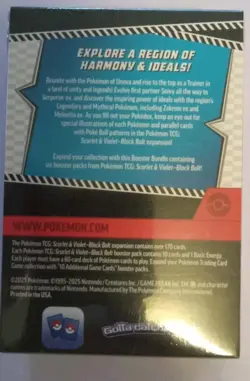 Pokemon TCG: Scarlet & Violet Black Bolt Factory Sealed Booster Bundle Box - Image 2