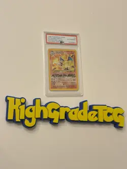 Charizard Holo Mitsuhiro Arita Signed 1999 Pokemon Game #4 PSA/DNA AUTO - Image 3