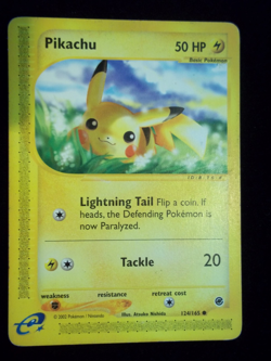 VINTAGE 2002 124/165 Expedition Base Set e-Reader POKEMON TCG Lightly Played - Image 1