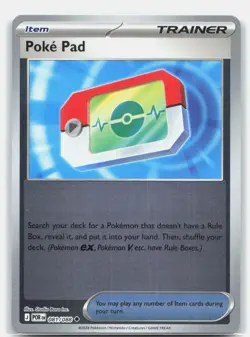 Poke Pad 081/088 Uncommon Perfect Order Pokemon Reverse Holo Near Mint - Image 1