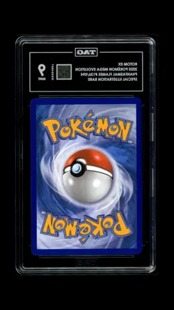 2025 Pokemon Rotom Ex Phantasmal Flames 126/94 Special Illustration Rare TAG 9 - Image 2