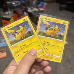Pokemon TCG Sword & Shield Pikachu SWSH039 Cosmos Holo Promo NM-MINT CONDITION - Image 1