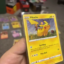 Pokemon TCG Sword & Shield Pikachu SWSH039 Cosmos Holo Promo NM-MINT CONDITION - Image 3