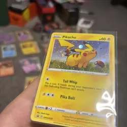 Pokemon TCG Sword & Shield Pikachu SWSH039 Cosmos Holo Promo NM-MINT CONDITION - Image 4