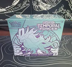 Pokemon TCG Scarlet & Violet Temporal Forces Elite Trainer Box Walking Wake - Image 1