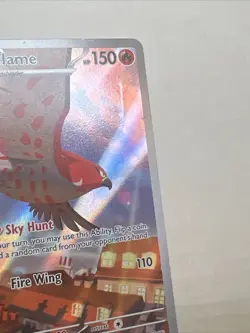 HP/DMG Talonflame 091/088 Perfect Order AUTHENTIC Illustration Rare Pokemon Card - Image 4
