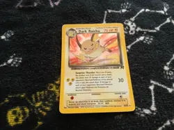 Dark Raichu 83/82 Team Rocket Holo READ DESCRIPTION FOR CONDITION - Image 1