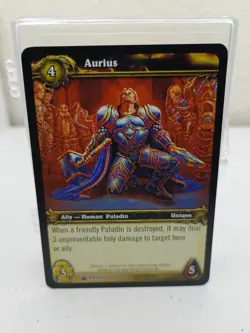 Aurius World Of Warcraft Wrathgate 167/220 WoW TCG NM - Image 1