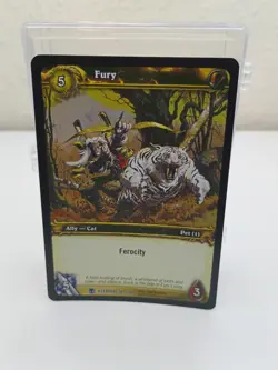 Fury - Heroes of Azeroth - 38/361 - World of Warcraft TCG - Rare - Image 1