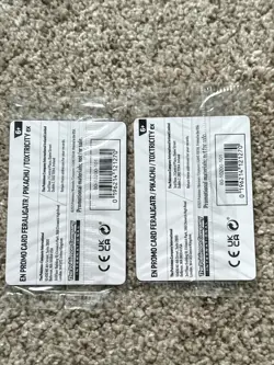 Pokemon Illustration Contest 2024 Promo Pikachu Feraligatr Toxtricity X2 SEALED - Image 2