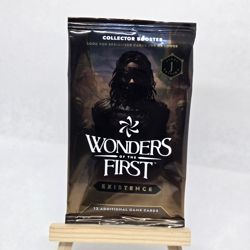 EMPTY PACK: Wonders of the First Existence First Edition TOP OPENED - NO CARDS - Image 1