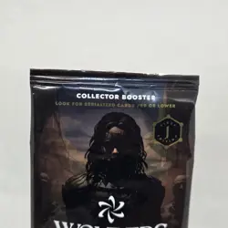 EMPTY PACK: Wonders of the First Existence First Edition TOP OPENED - NO CARDS - Image 2