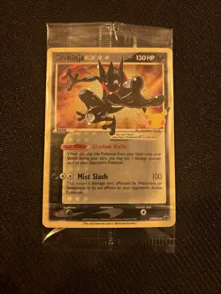 Pokemon Greninja TCG Gold Star SWSH144 Black Star Promo SEALED! 25th Anniversary - Image 2