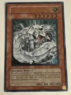 SOI-EN006 Cyber Barrier Dragon Ultimate Rare 1st Edition Yugioh Card LP - Image 1
