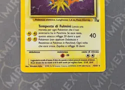 Pokemon Zapdos 15/62 Holo Unlimited Fossil 2000 Italiano - Image 3