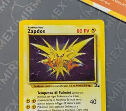 Pokemon Zapdos 15/62 Holo Unlimited Fossil 2000 Italiano - Image 4