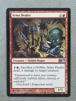 Arms Dealer 120 Uncommon Magic 2013 (M13) Magic: The Gathering Lightly Played - Image 1
