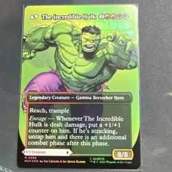 Bruce Banner #0359 Borderless MTG Marvel Super Heroes Foil EN Mythic NM - Image 2