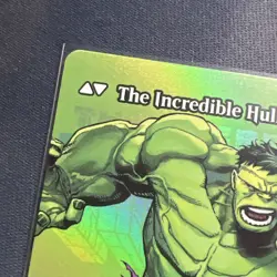 Bruce Banner #0359 Borderless MTG Marvel Super Heroes Foil EN Mythic NM - Image 3