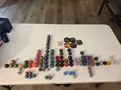 Lot of Magic: the Gathering Spindown Dice and asstd life counters 88 dice total - Image 3