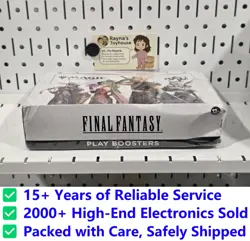 MTG Final Fantasy Play Booster Box New Sealed COSMETIC CREASING - Image 1